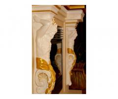художественная лепнина, декоративная шпаклевка-штукатурка, объемные панно, скульптура